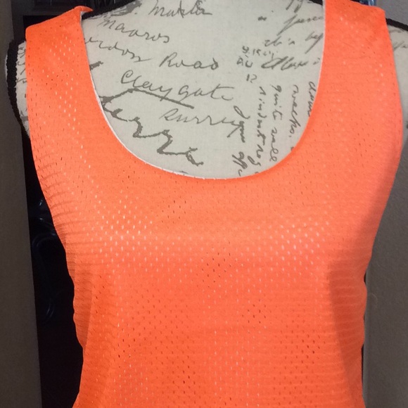 Orange top Spandex Polyeter - Picture 2 of 6